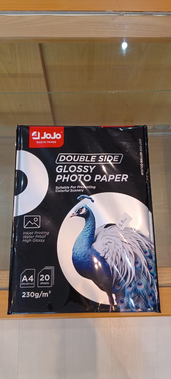 ورق صور جوجو A4 لامع وجهين 230جم